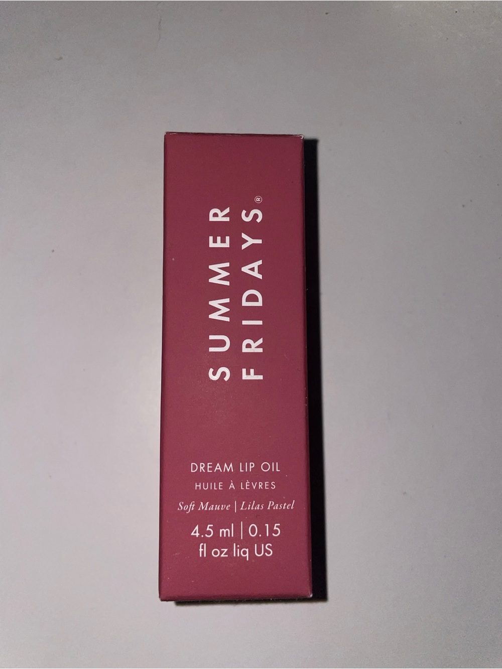 Summer Fridays Dream Lip Oil in Soft Mauve